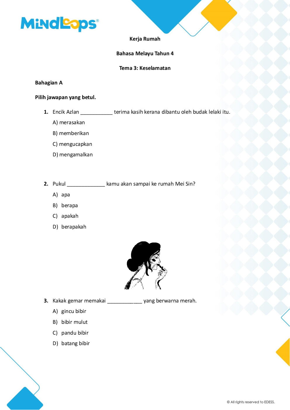 Tema 3 - Keselamatan