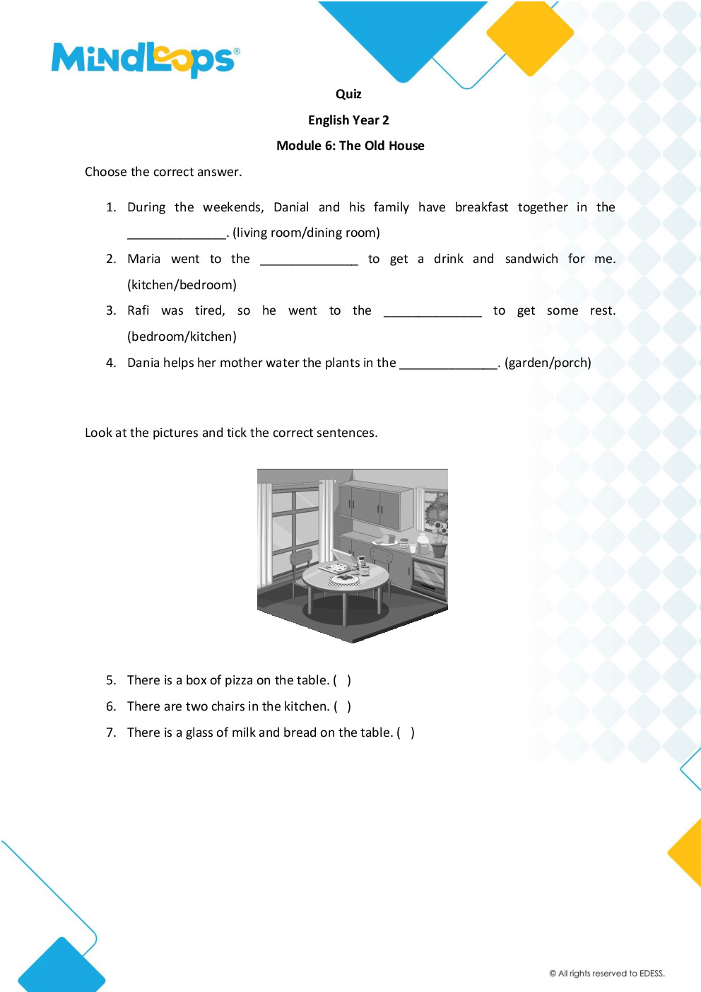 Module 6 - The Old House