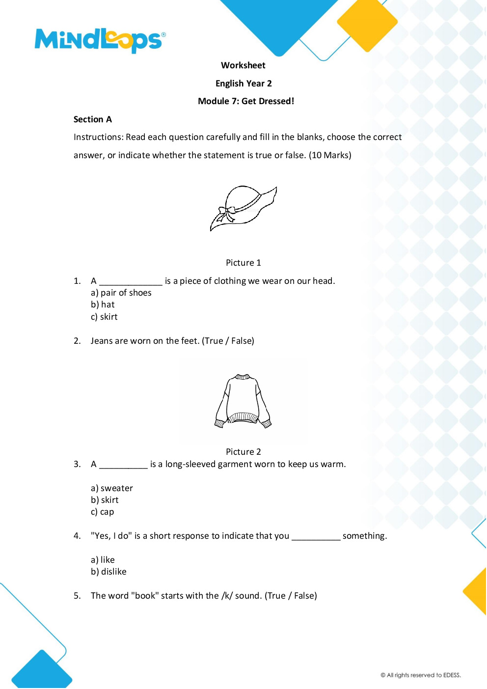 Module 7 - Get Dressed